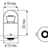 Lampada Bosma 12V-21W BA15S