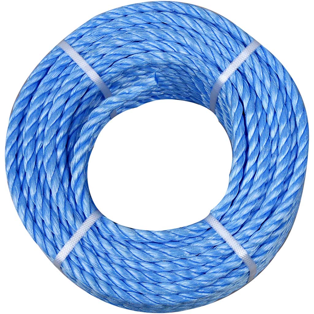 Creativ company cuerda de polipropileno, espesor 6 mm, 20 m 1 rollo