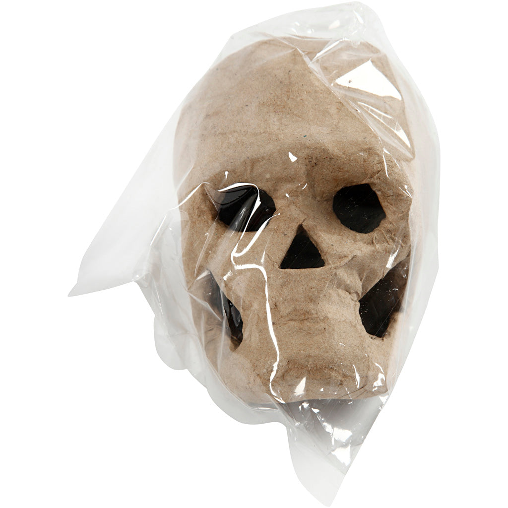Maschera scheletro dell'azienda Creativ, h: 10 cm, 1 pezzo