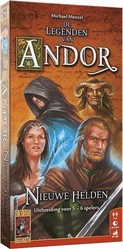 999Games 999 Juegos de Legenden Van Andor: New Heroes 5 6 Expansión del juego de mesa