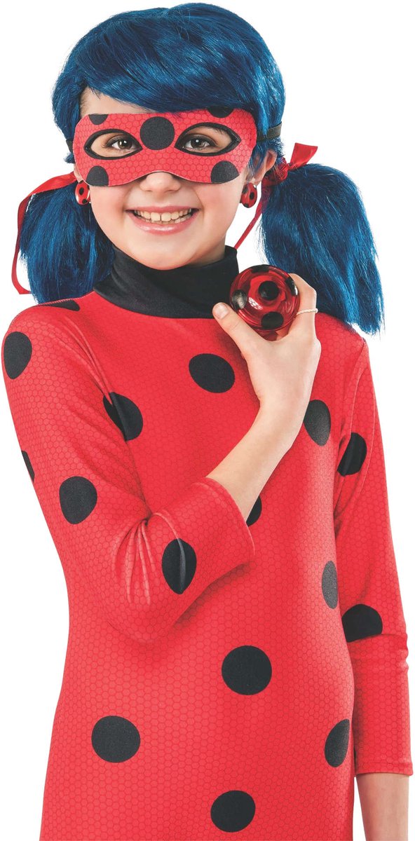 Juego de yo-yo y aretes Miraculous Ladybug de Rubies - talla única