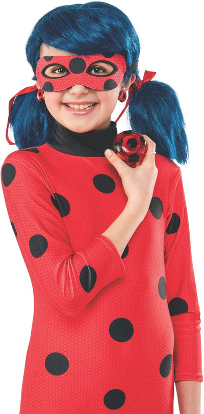 Set yo-yo e orecchini coccinella miracolosa con rubini - - taglia unica