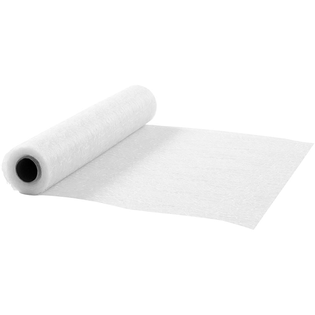 Runner da tavola Creative Company, l: 30 cm, bianco, 10 m 1 rotolo
