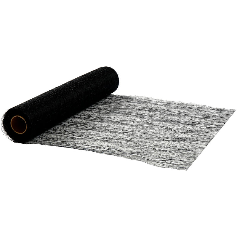 Runner da tavolo Creative Company, l: 30 cm, nero, 10 m 1 rotolo