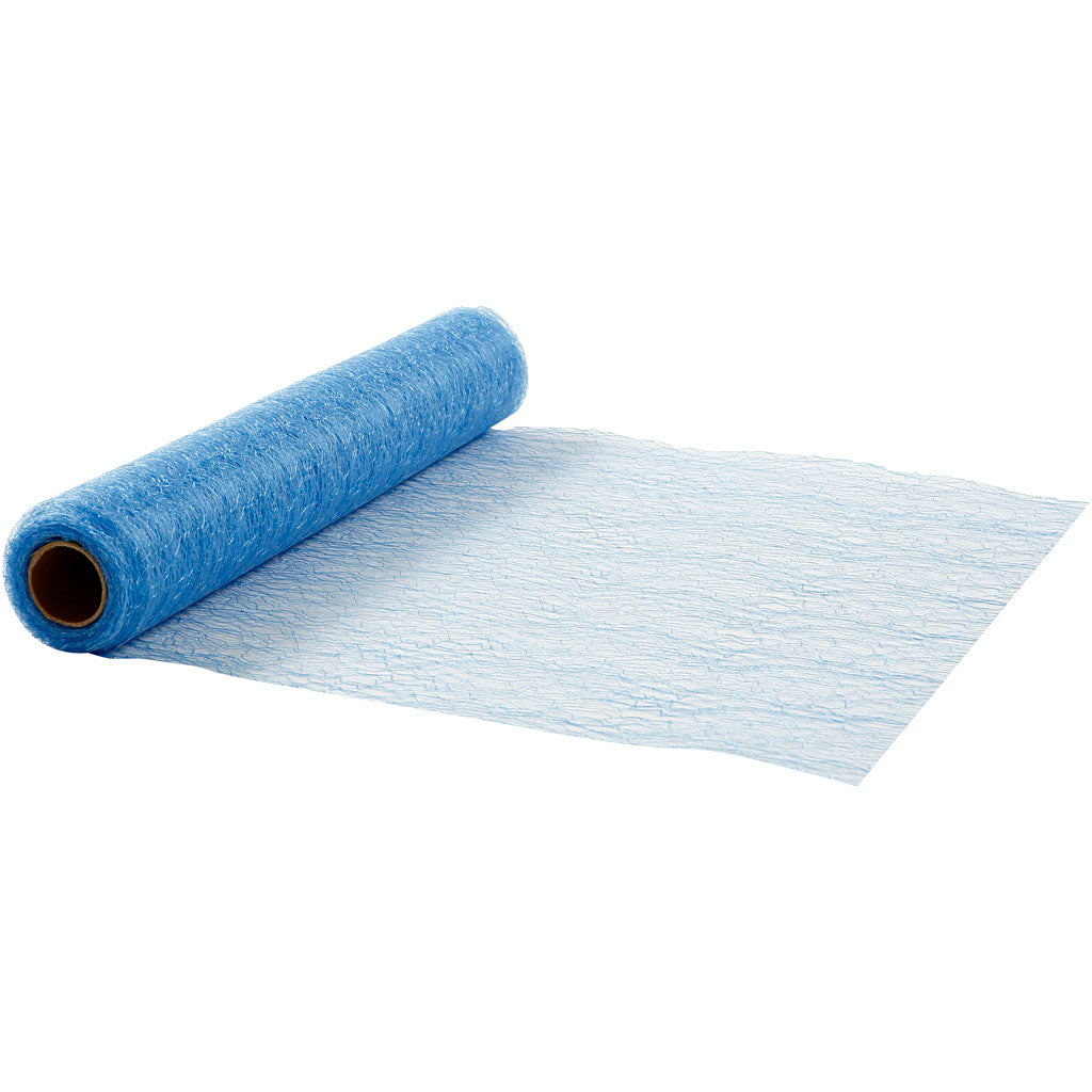 Camino de mesa Creativ Company, ancho: 30 cm, azul, 10 m 1 rollo