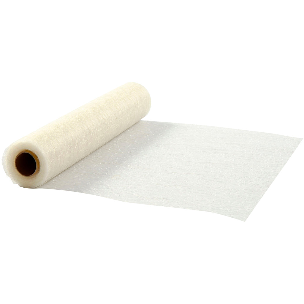 Camino de mesa Creativ Company, ancho: 30 cm, blanquecino, 10 m 1 rollo