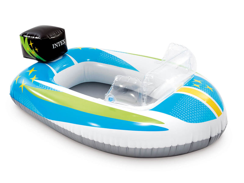 Piscina intex Kinderbootje-Speedboot-Blauw