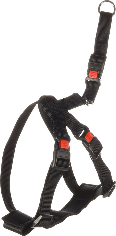 Arnés para perros Flamingo arnés para coche talla l - negro 50-70cm