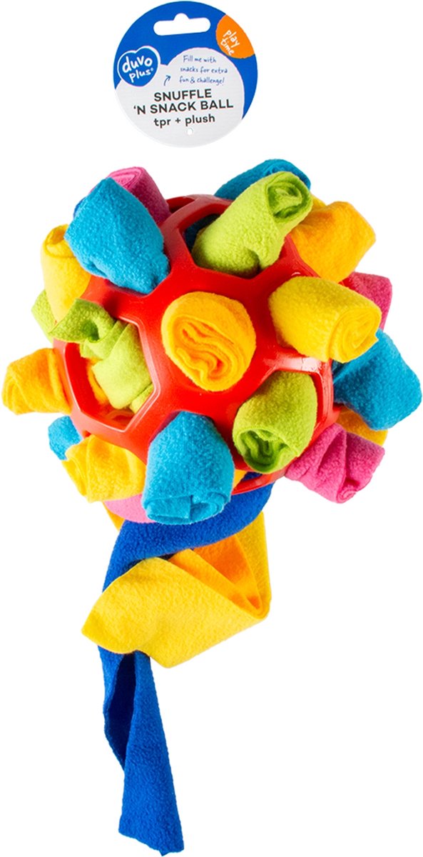 Duvo plus - bola para oler y picar - multicolor
