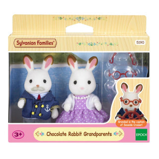 Epoch Sylvanian Families 5190 Chocolate Rabbit Nonni Set