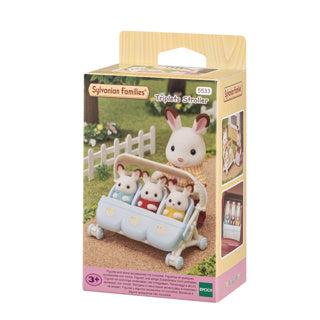 Epoch Sylvanian Families 5533 Stroller Triplets