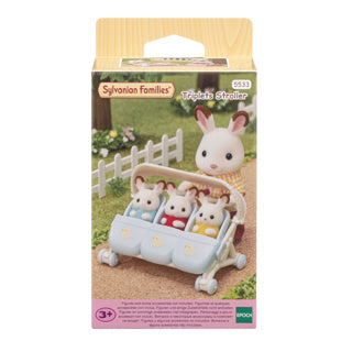 Epoch Sylvanian Families 5533 Stroller Triplets