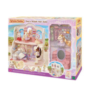 Epoch sylvanian families 5642 pony's kapsalon - afbeelding 1