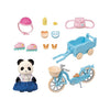 Epoch Sylvanian Families 5652 Bicicleta y patineta Panda Girl