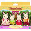 Epoch sylvanian families 5655 chocolade konijn familie