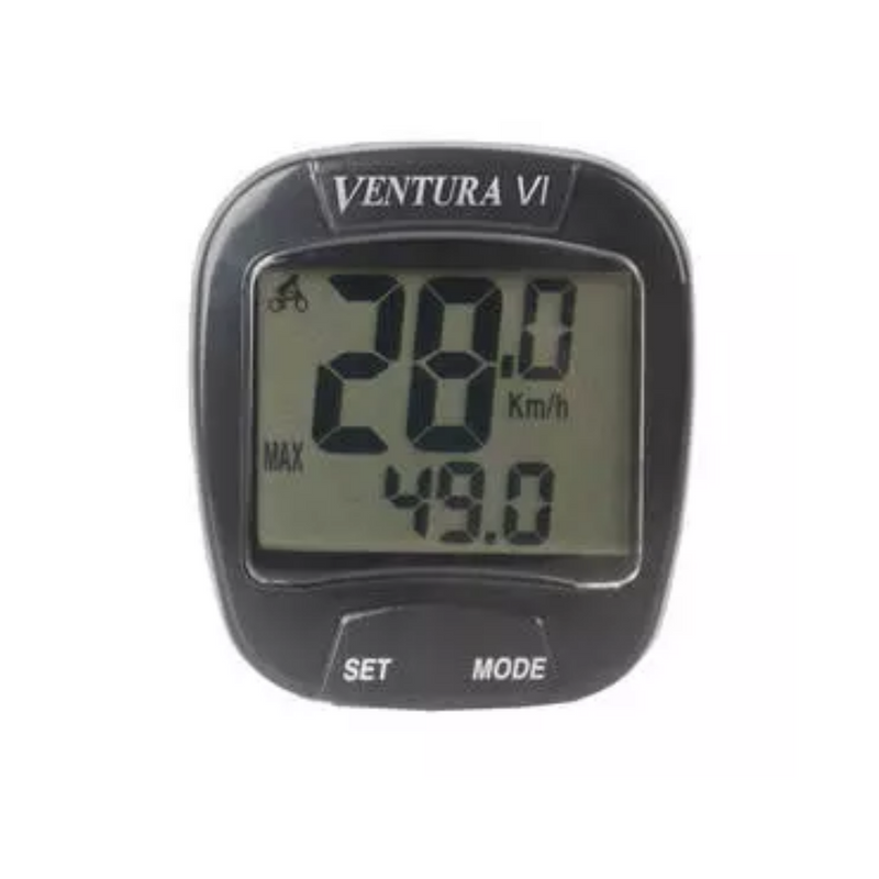 Ventura Bicycle Computer VI, cablato. 6 funzioni