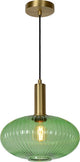 Lucide maloto - lampada a sospensione - ø 30 cm - 1xe27 - verde