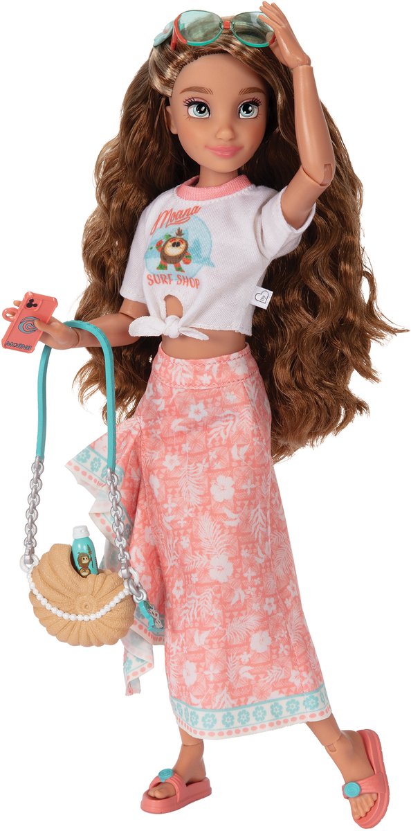 Jakks disney ily 4ever bambola alla moda ispirata a vaiana da 29 cm