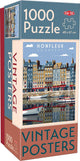 Tactic vintage normandy – puzzel – 1000 stukjes – rustiek frans landschap in retro stijl – strak en rustgevend ontwerp – hoogwaardige scandinavische kwaliteit