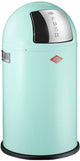 Papelera Wesco Pushboy Junior | 22 litros | metal - perfecto | cubo de basura - hecho en alemania