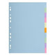 Tabs europa 1610e a4 210x297mm 170gsm conf. assortito 10 pezzi