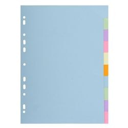 Tabs europa 1610e a4 210x297mm 170gsm conf. assortito 10 pezzi