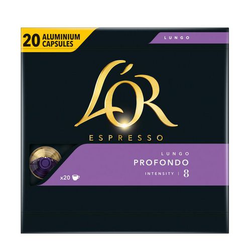 L'or espresso lungo profondo (20 tazze)