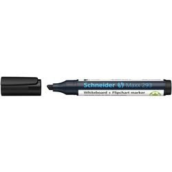 Pennarello per lavagna bianca Schneider Maxx 293 nero 1-4mm
