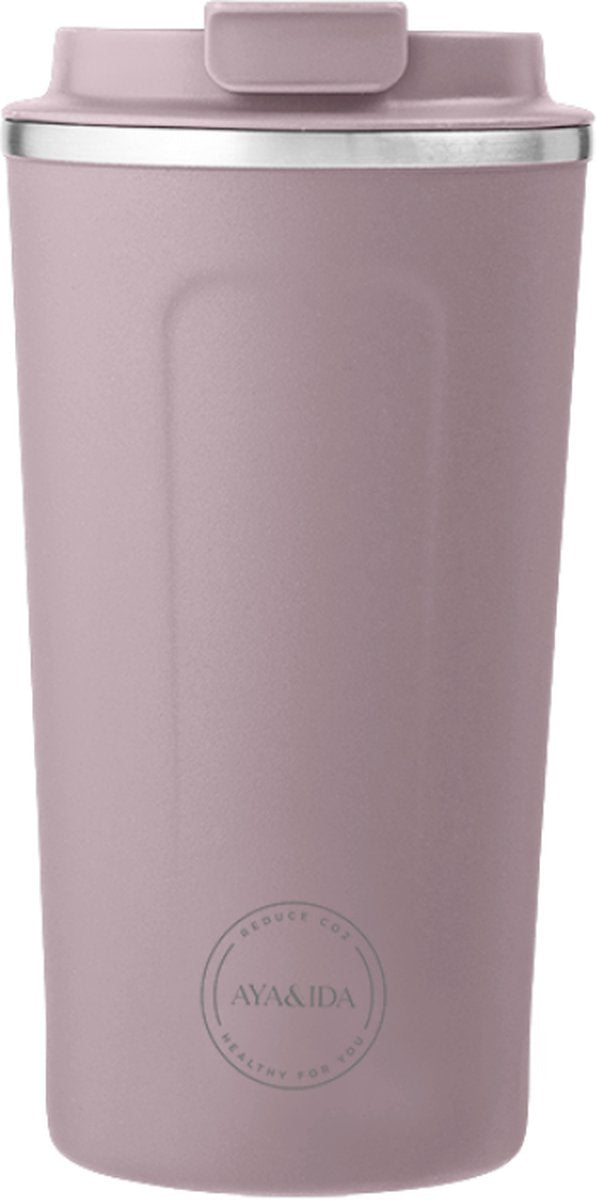 Aya ida aya ida - cup2go - taza termo - taza de café - café para llevar - taza de viaje - llévala contigo - 500ml - lavanda