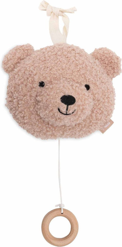 Jollein - ciondolo musicale per bambini - orsetto rosa canina