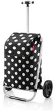 Carrello spesa Reisenthel carrello spesa - 45 l - puntini bianchi