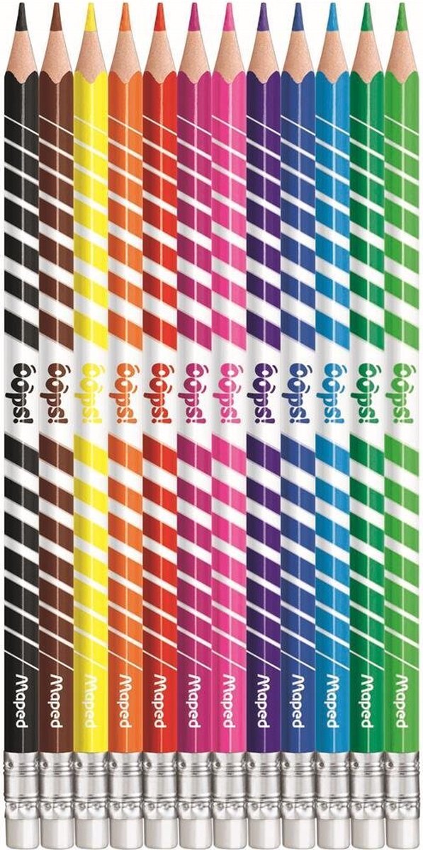 Maped Office Maped Matite colorate cancellabili color'peps 12 pezzi