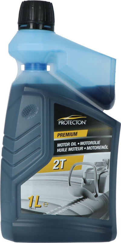 Protecton 2t engine oil - semi-synthetic - for air-cooled 2-stroke engines - api tc jaso fd - 1 liter
