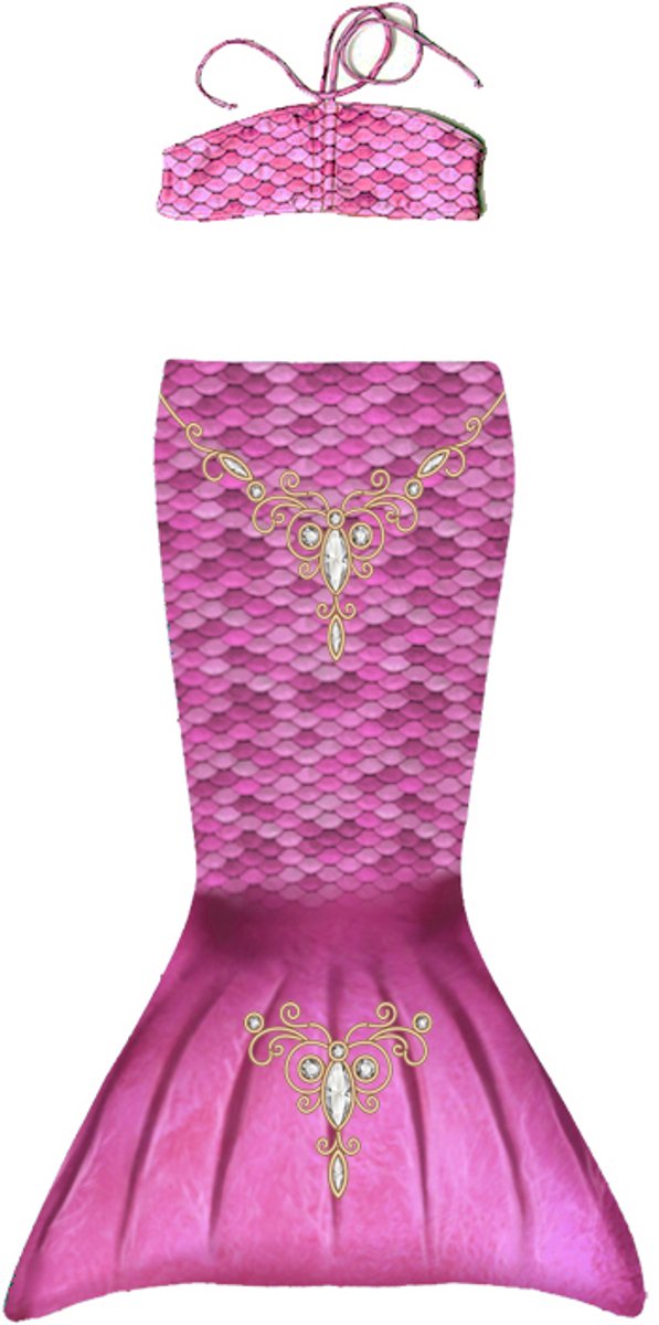 Sirene Kuaki - set principessa per bambini - 2xs - 4 anni