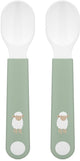 Mepal mio oefenlepel little dutch - set van 2 - goede grip - kinderservies - little farm