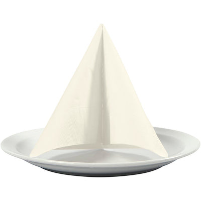 Tovaglioli Creative Company, retro bianco, misura 33x33 cm, bianco sporco, 20 pezzi 1 scatola