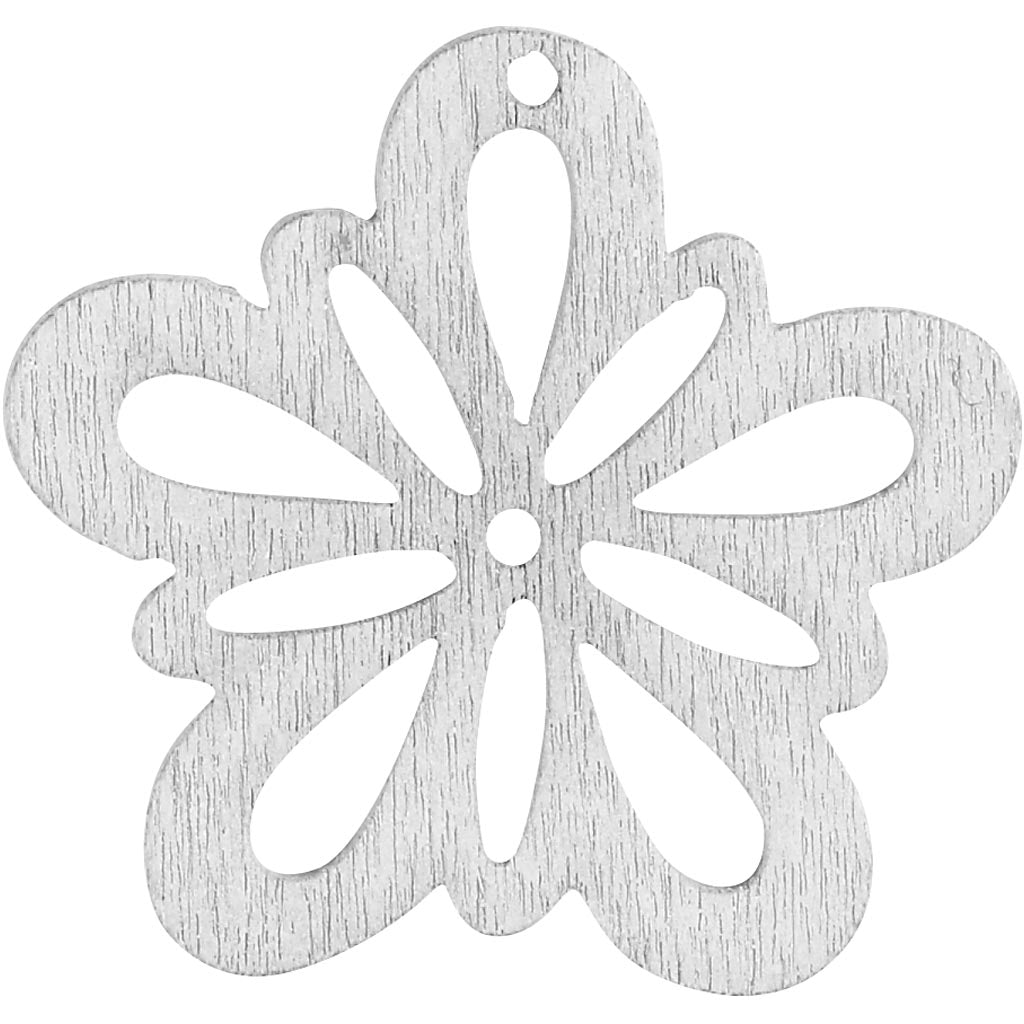 Fiore Creative Company, d 27 mm, spess. 1,7 mm, bianco sporco, 20 pezzi 1 scatola