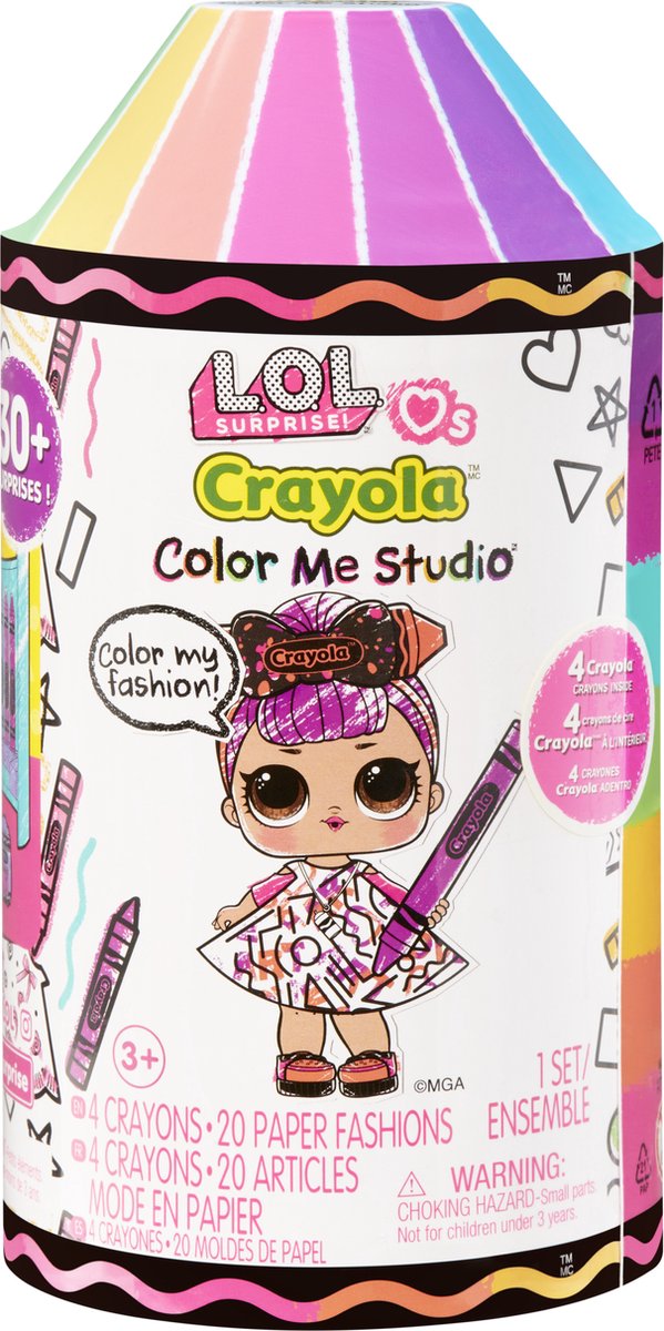 ¡Sorpresa de entretenimiento de MGA! Loves Color Me Studio