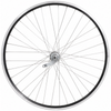 Ruota posteriore 28 1 4 pollici - mozzo freno preferito - cerchio zac2000 (nero argento)