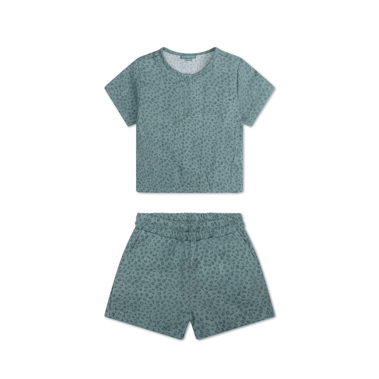 Leopardo | Green Boys Set Beach - Muslino