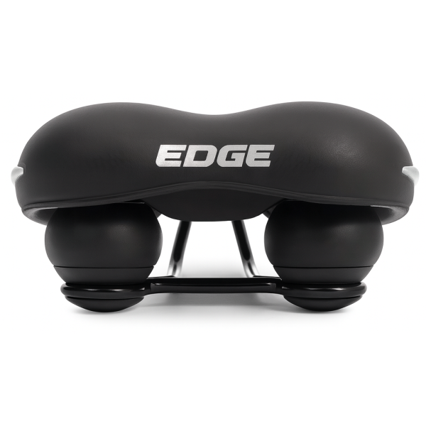 Edge Fietszadel Liberto Zwart (imballaggio sul posto di lavoro)