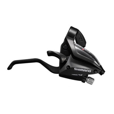 Shimano versteller met remhendel st-ef500 rechts - 2 vingers - 7 speed - zwart