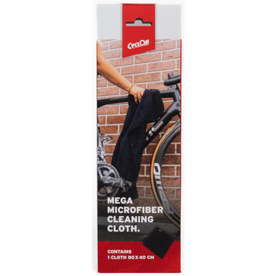 Cyclon microfiber mega cleaning cloth 80x40cm black