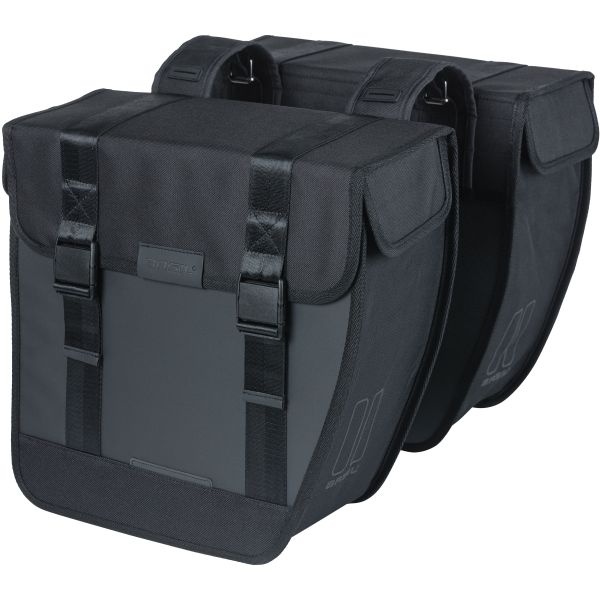 Basil Tour Double Bicycle Borse 35L Black