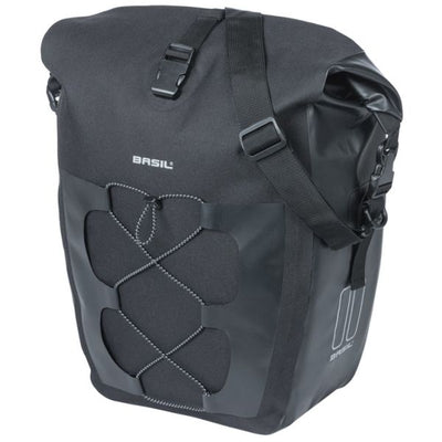 Basil tas navigator l zwart | mik hooks | 31l