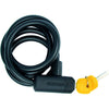 Lock a spirale urbano -resistente 12mm*150 cm nero