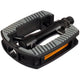 Marwi Pedal Set SP-821 con House de aluminio Anti Slip Glossy Negro con incrustación gris (Embalaje del taller)