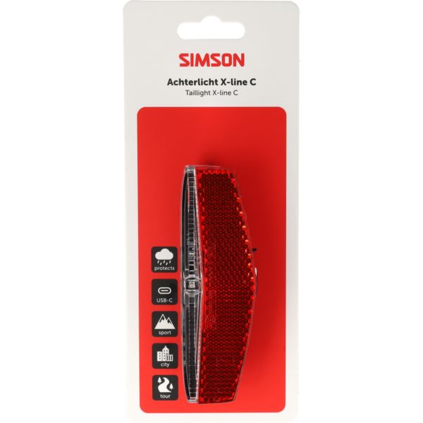 Simson aurora taillight x-line c