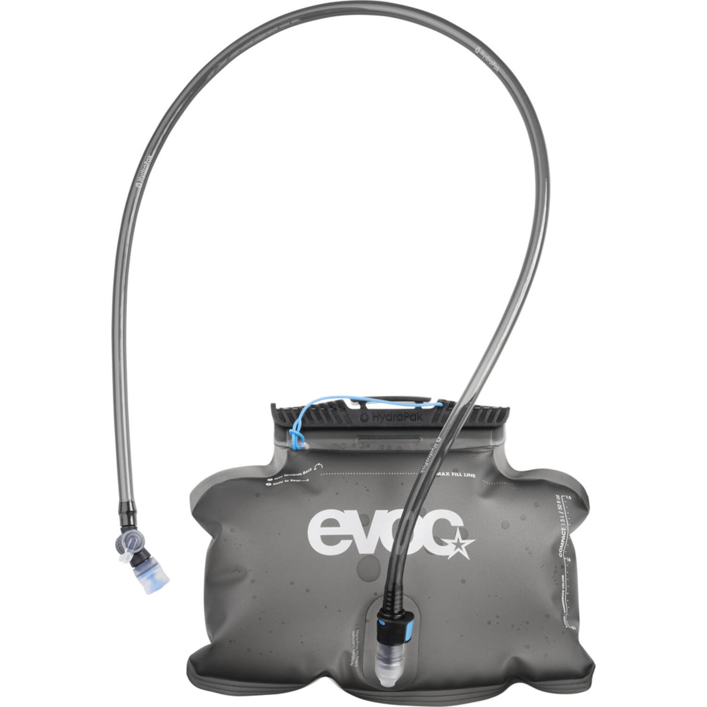 Evoc - sacca di idratazione marsupio grigio carbonio 1,5 l