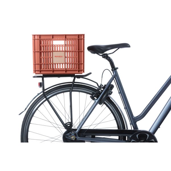 Basil Fietskrat M - Medium - 29.5 litros - Rojo